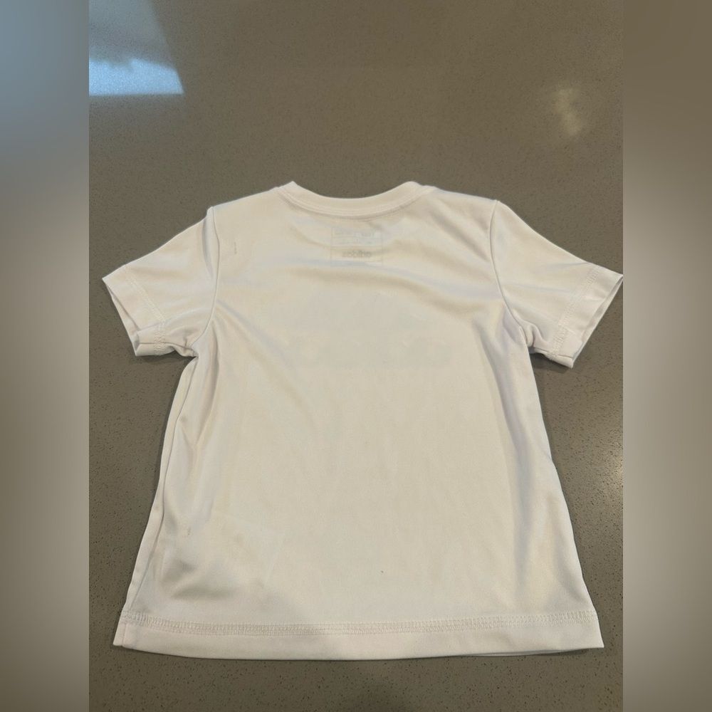 Adidas Boy's White Shortsleeve Logo T Shirt Size 18 months - Picture 4 of 5